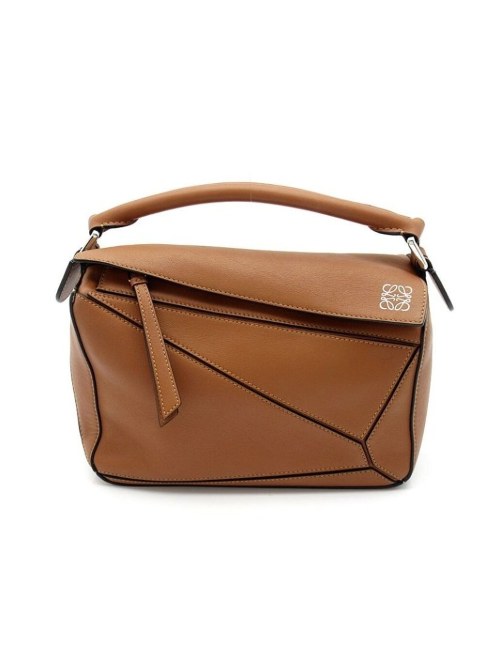 Loewe Puzzle Bag Small 322.30 Soft Grain Calfskin Handbag